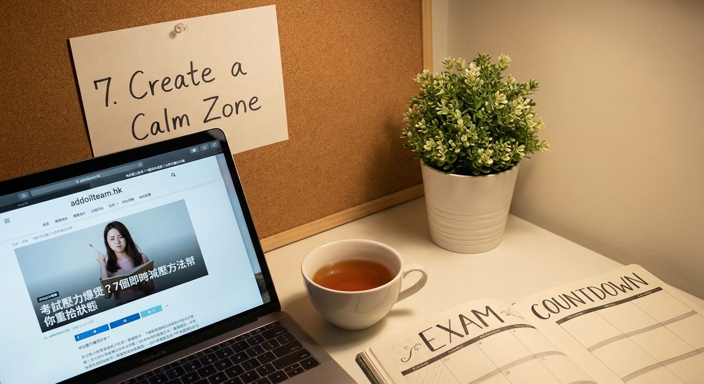 考試壓力爆煲？7個即時減壓方法幫你重拾狀態 — 1