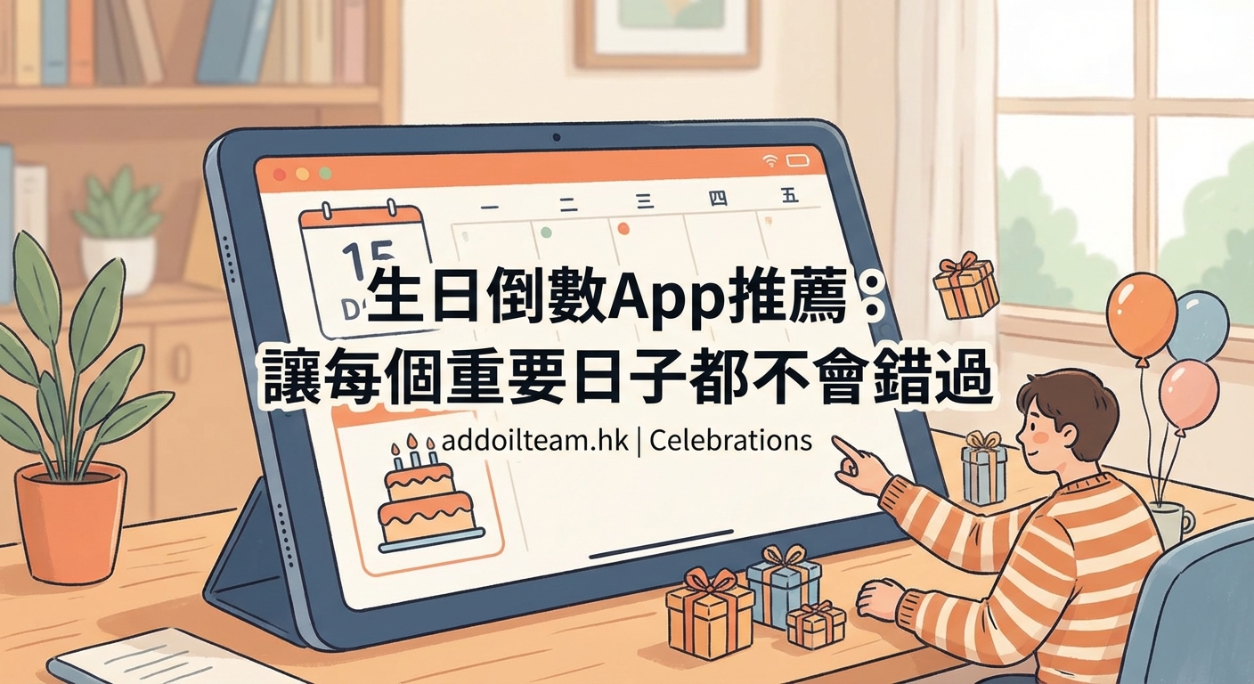 生日倒數App推薦:讓每個重要日子都不會錯過 — 1