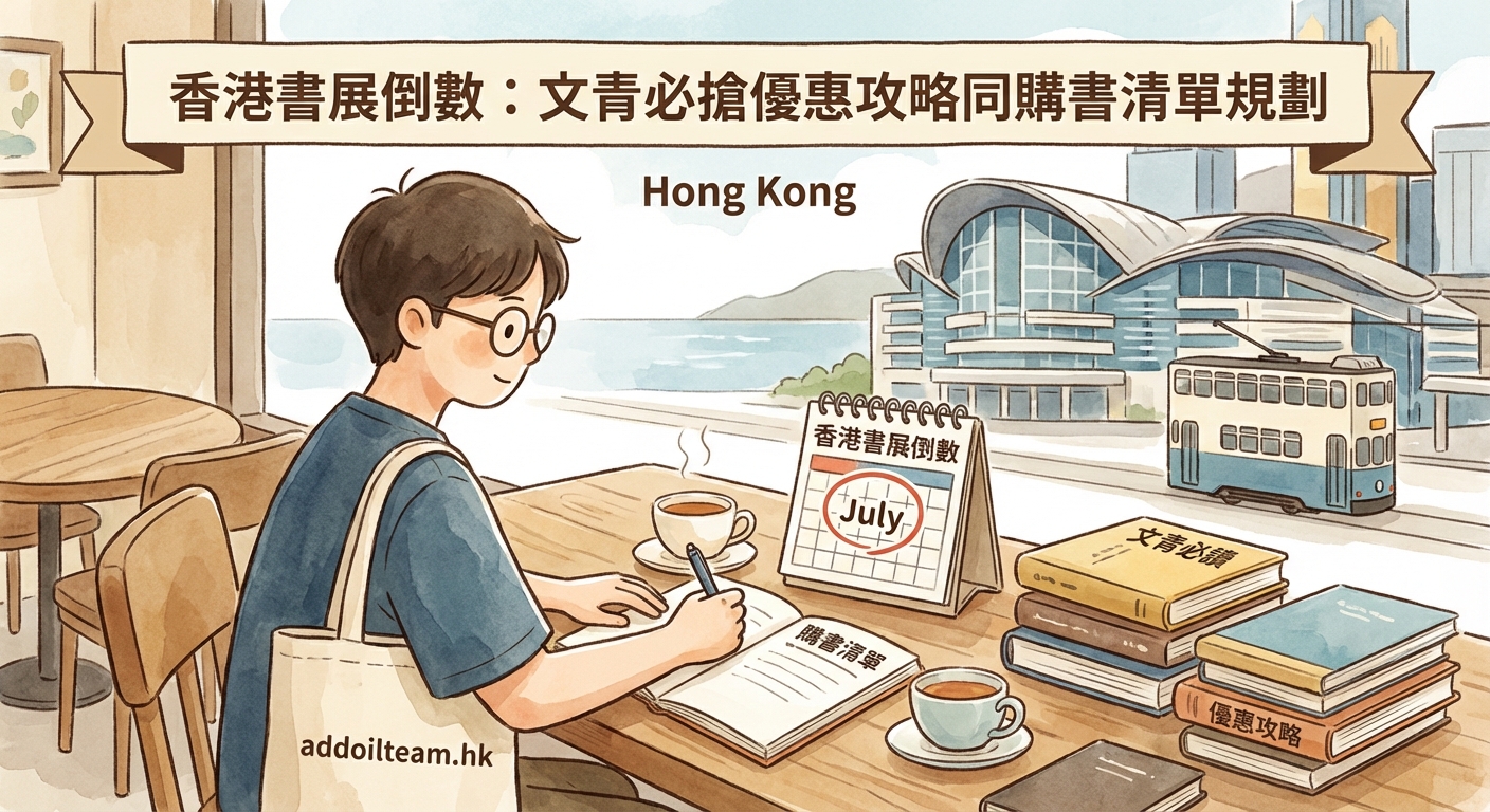 香港書展倒數:文青必搶優惠攻略同購書清單規劃 - Illustration 2