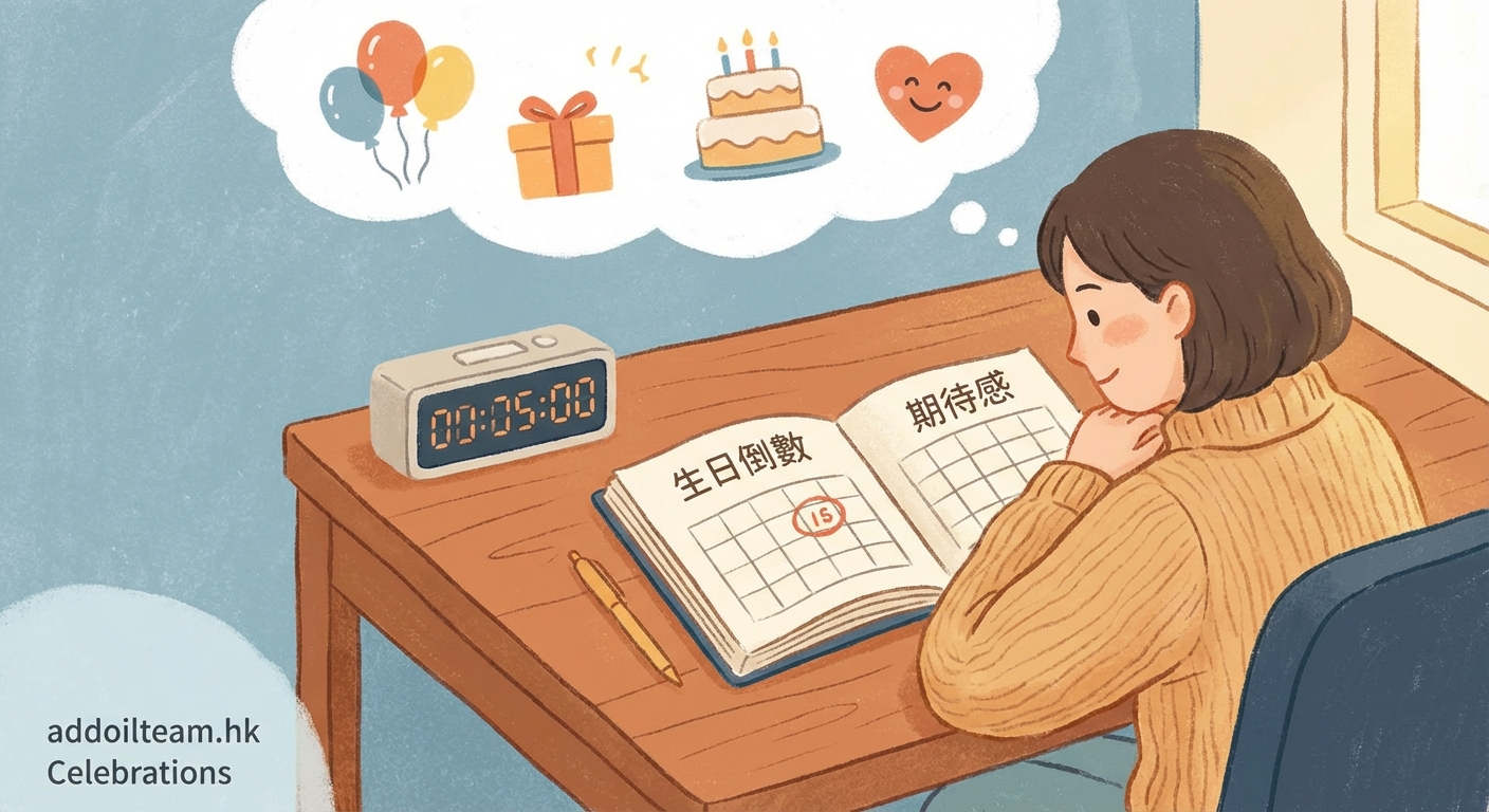 點解要設置生日倒數？心理學解釋期待感的力量 - Illustration 2