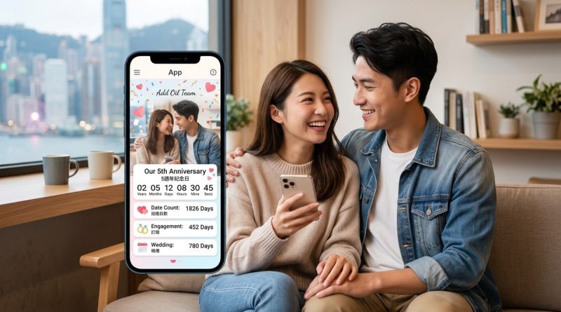 情侶必用倒數App：紀念日、拍拖日數全記錄