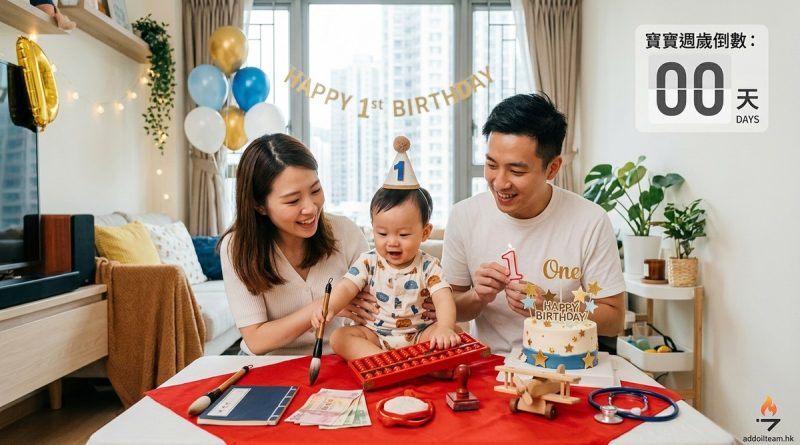 寶寶週歲倒數：新手父母慶祝指南與抓周準備