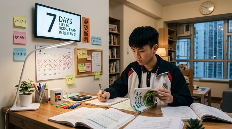 公開試前一星期應該做咩？過來人分享最後衝刺攻略