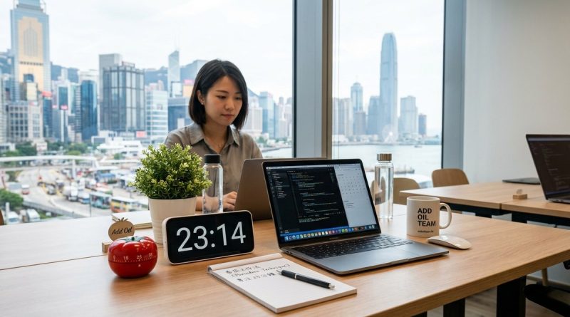 香港打工仔的時間管理秘訣：番茄工作法配合倒數器