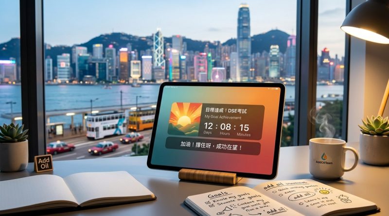 倒數Widget加油打氣訊息設定：為用戶注入香港人的拼搏精神