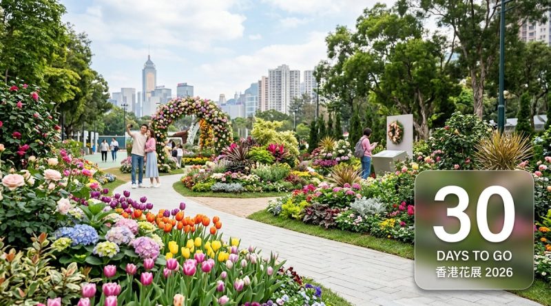 倒數30日迎香港花展2026：賞花景點、影相打卡位全攻略