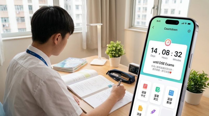 倒數App推薦：邊款最適合香港學生溫書用？