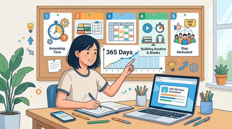 DSE倒數365日：由今日開始建立全年溫習時程表嘅5個步驟